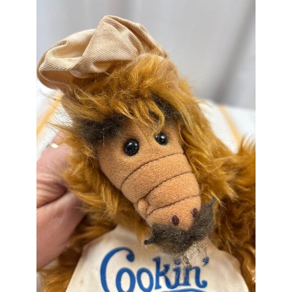 Cookin’ with Alf Chef Plush Hand Puppet 1988 Burger King Promotion 80s TV NOS - Picture 4 of 8